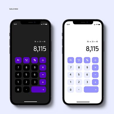 Calculation UI Design calculation dailyui ui ux