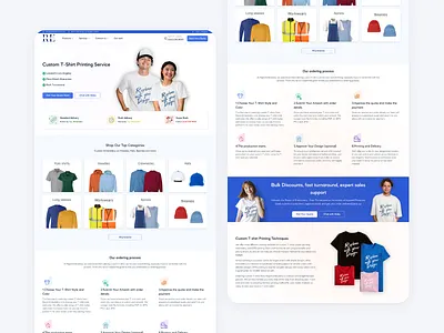Creative Landing Page / Web UI Design branding cart catalogue design e commerce footer form header hero page home page illustration landing landing page logo mega menu pop up ui ui design web web design