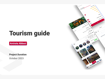 Tourism Guide ui figma mobile design tourism guide ui