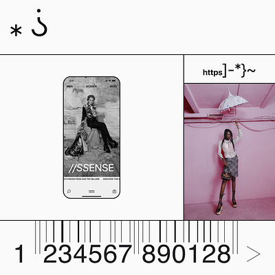 SSENSE Redesign Concept - Homescreen app branding catalogue clean concept design ecommerce fashion figma graphic design identity layout minimal mobile photo redesign typography ui ux web