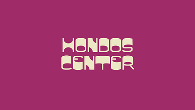 Hondos Center Retro Logo brand branding greek illustration logo logotype retro