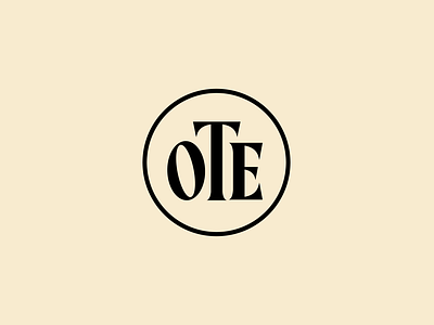 OTE Retro Logo brand branding greece greek illustration logo logotype ote retro