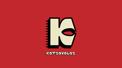 Kotsovolos Retro Logo brand branding greek logo logotype retro