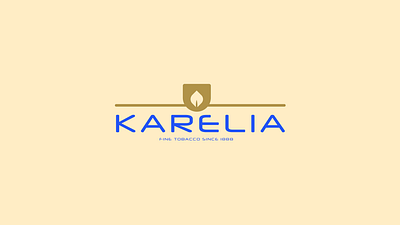 Karelia Retro Logo brand branding graphic design greek logo logotype retro