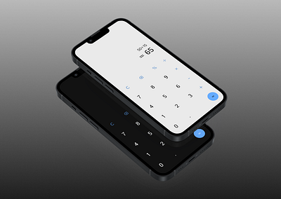 Day 4 of #DailyUI Challenge: Calculator calculator dailyui ui challenge ui design ux experience