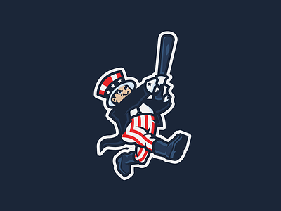 USA Baseball baseball logo graphic design illustration logo design sports branding typography vector world baseball classic