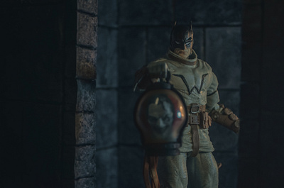 McFarlane Last Knight On Earth - Batman action figure batman dc comics diorama dungeon toy toy photography