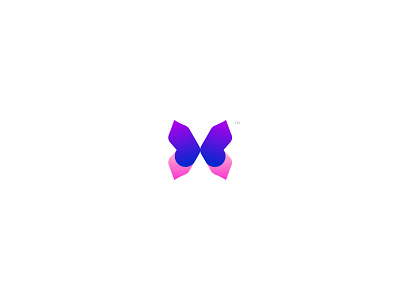 X - Butterfly Logo concept by Jubayer Mahabub on Dribbble