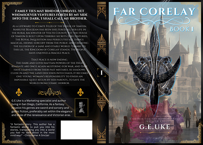 Far Corelay Book Series - Part 1 art book book cover ebook graphic design hardcover illustration kdp logo