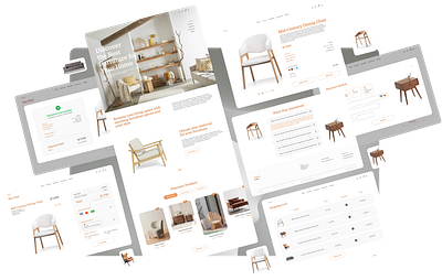 Furno 🛋️ (Furniture store 🪑) animation branding design furniture online store ui ux