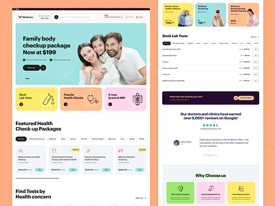 Medical Lab Testing Booking Landing Page book lab test healthcare healthcare service healthcare website design lab test lab test results landing page lab tests landing page landing page medical lab medical lab test booking app medical lab test result medical laboratories medical test online lab tests landing page online medical test web design website website design