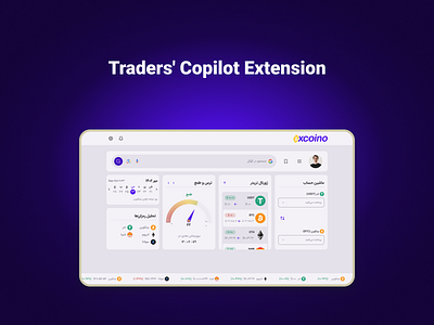 Traders' Copilot Extension blockchain chrome cryptocurrency extension product design tool trader ui ux web design