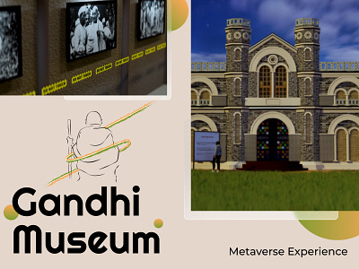 Gandhi Museum in Metaverse 3d 3d art 3d modeling ar architecture augmented reality gandhi museum historical place india memories metaverse museum virtual reality vr