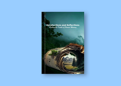 Memory Reflect Book Cover Design book design graphic design illustrator