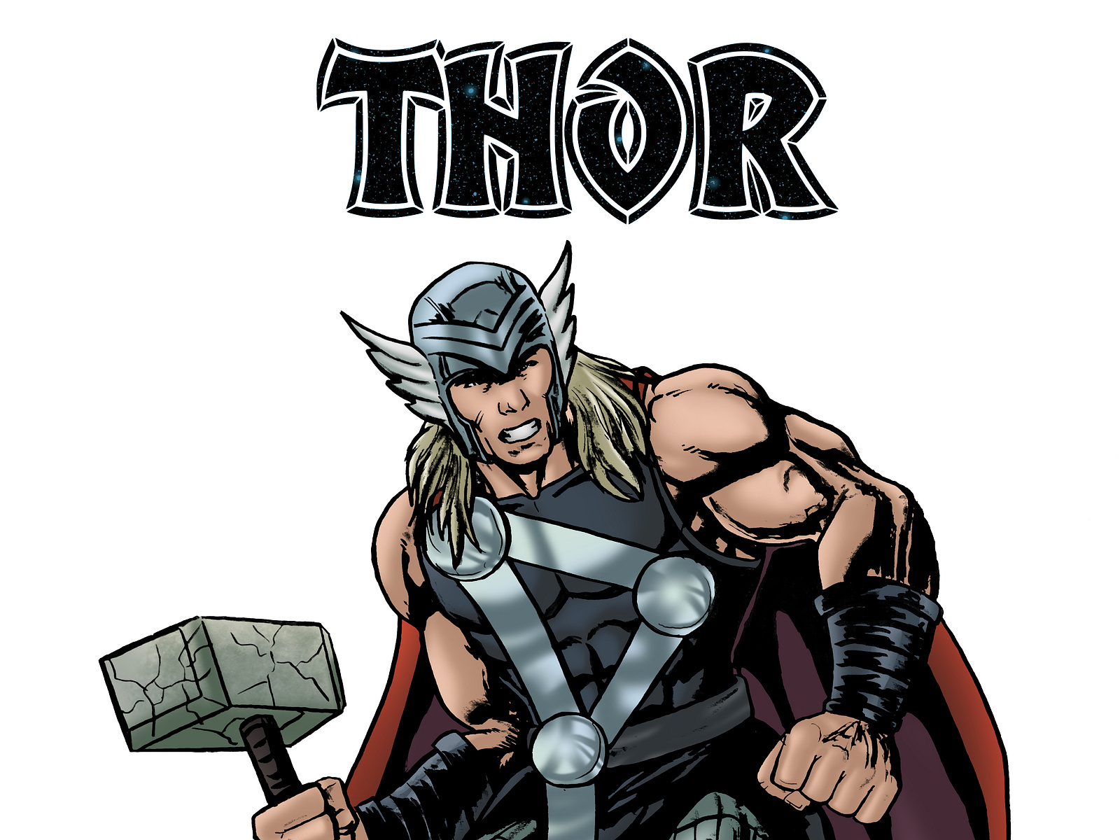 Thor - (Marvel Comics) by 4l4n17 on Dribbble