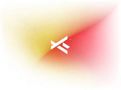 X - Rec Editor Logo branding design gradent logo minimal mixed pro run simple trendy unused x