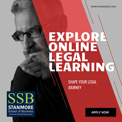 Legal Learning Banner branding graphic design