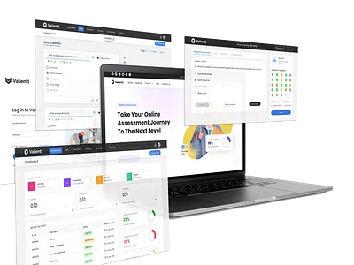 Enhancing Educational Evaluation: A Case Study assessment software design figma saas software test ui ux