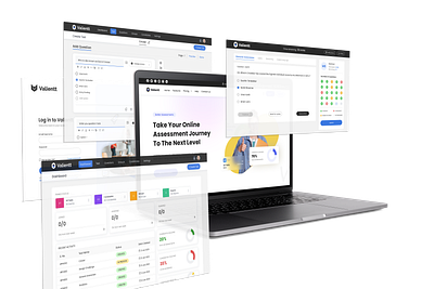 Enhancing Educational Evaluation: A Case Study assessment software design figma saas software test ui ux