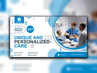 Medical Post Design banner branding design graphic design hospital medical banner medical care post medical post design photoshop post post design