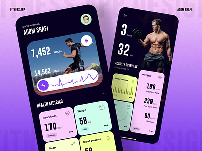 Fitness App Design animation app app animation app design app ui diet app diet plan fitness app fitness app design gym gym app ui ui animation ux workout workout plan