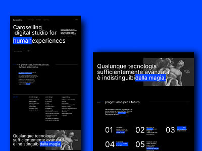 Caroselling Web Design app design branding ui ui design web design web ui webdesign