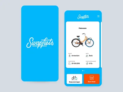 Swapfiets app after effects amsterdam android animation app bike button dutch hugo noorlander interaction ios motion netherlands secretpixels steps swapfiets swift ui ux wizzard