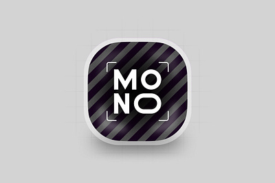 Monoo Frame Logo branding digital agency logo lookup modern type typography
