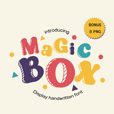 MAGIC BOX - CUTE FONT magic box cute font