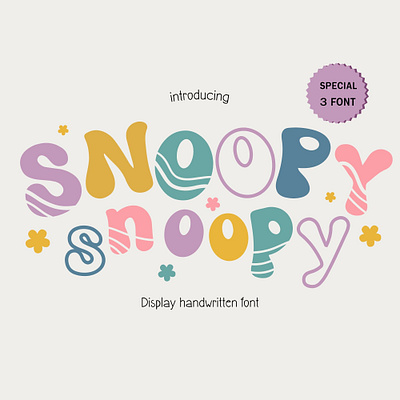 SNOOPY FONT - CUTE FONT snoopy font cute font