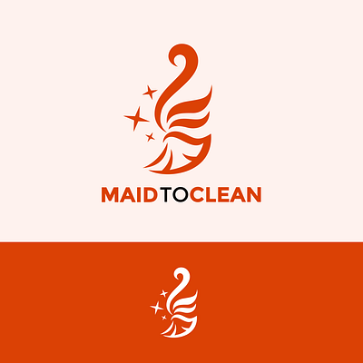 Logo Design for Maid to Clean branding cleaning commission design freelance work graphic design graphic designer logo logo design logo design branding logo designer vector