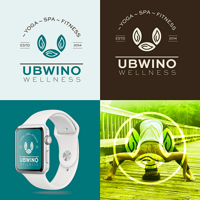 Ubwino Wellness Logo Concept branding graphic design logo