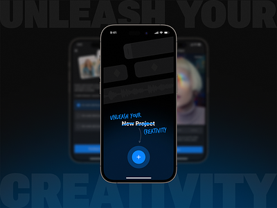 Unleash Your Creativity app clean creative design mobile mobile app new new project
