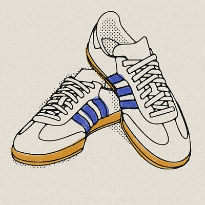 Home, Away and Third adidas artwork casual casuals culture dressers football hooligans illustration samba spezial terrace ultras