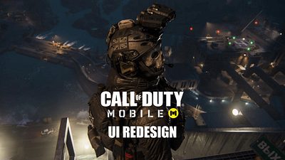 Call of Duty Ui Game Redesign app design game design mobile app ui ux video game