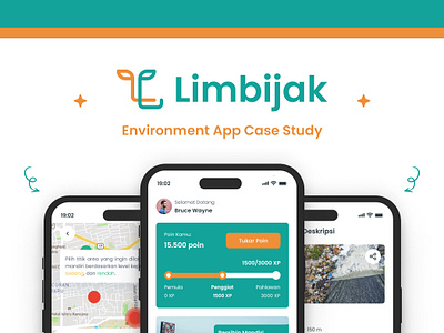 UI UX Design of Limbijak Mobile Apps app apps design environment greatedu green interface kampusmerdeka mobile msib nature sib batch 5 trash ui ui design ui ux uiux ux ux design waste