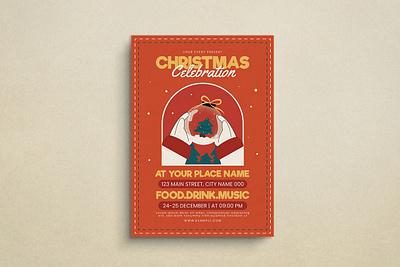 Christmas Flyer app branding design graphic design illustration logo typography ui ux vector