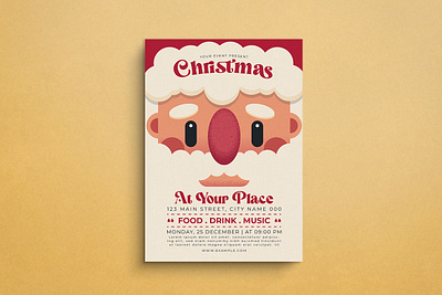 Christmas Flyer branding design graphic design illustration vector