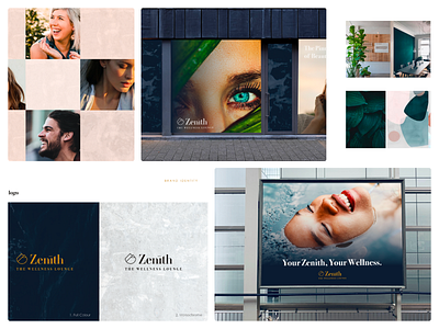 Zenith Branding brand brand guidelines branding health identity logo wellness