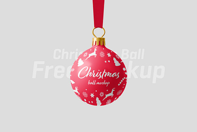 Free Christmas Ball Mockup ❤️ ball christmas christmas ball mockup design free free christmas ball graphic illustration mock up mock ups mockup mockups presentation