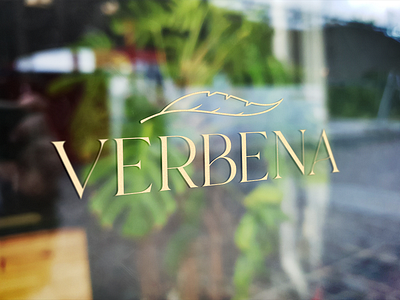 VERBENA, Brand Identity Project brand design brand identity branding graphic design logo logo art logo design restaurant branding restaurant logo