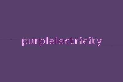 Purplelectricity art branding campaign graphics design identity illustration marketing party poster prince purple rain ui