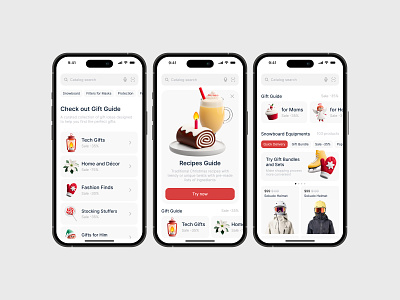 Christmas Theme for Marketplace App