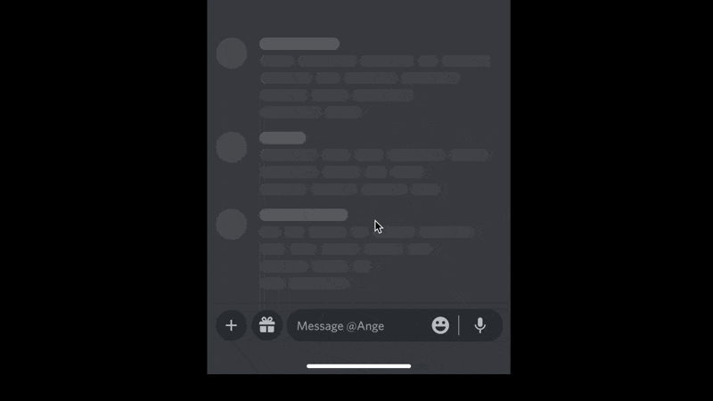 Discord Voice Messaging, 2023 animation ui