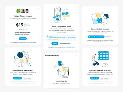 Modals / Pop-ups action alert confirmation cta message modal notification pop ups pricing ui ui design ux ux design web web app