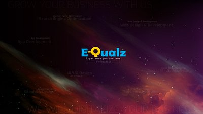 Equalz Backdrop Design branding graphic design