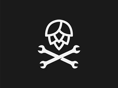 Brew Garage beer branding brew garage brewery graphic design hopps logo