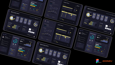 🅾️ Report Concept by econev concept dashboard design econev figma report ui ux