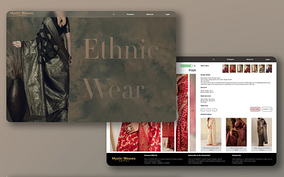 Website for a clothing brand. 2d branding design inspiration graphic design minimal ui web design website
