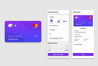 #DailyUI 002 (Credit Card Checkout) credit dailyui ui